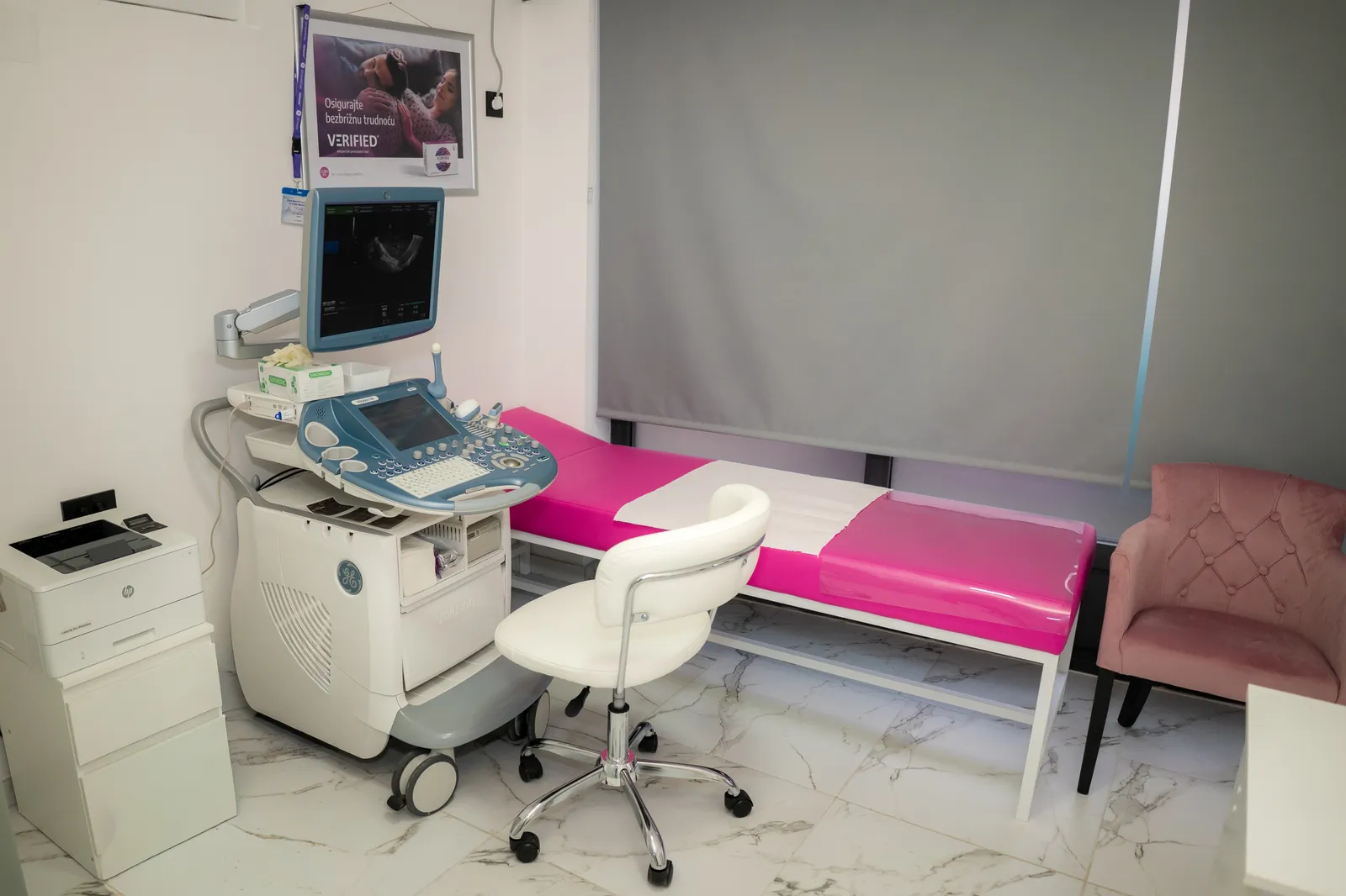 Prostor za ultrazvučnu dijagnostiku u Vita Clinic